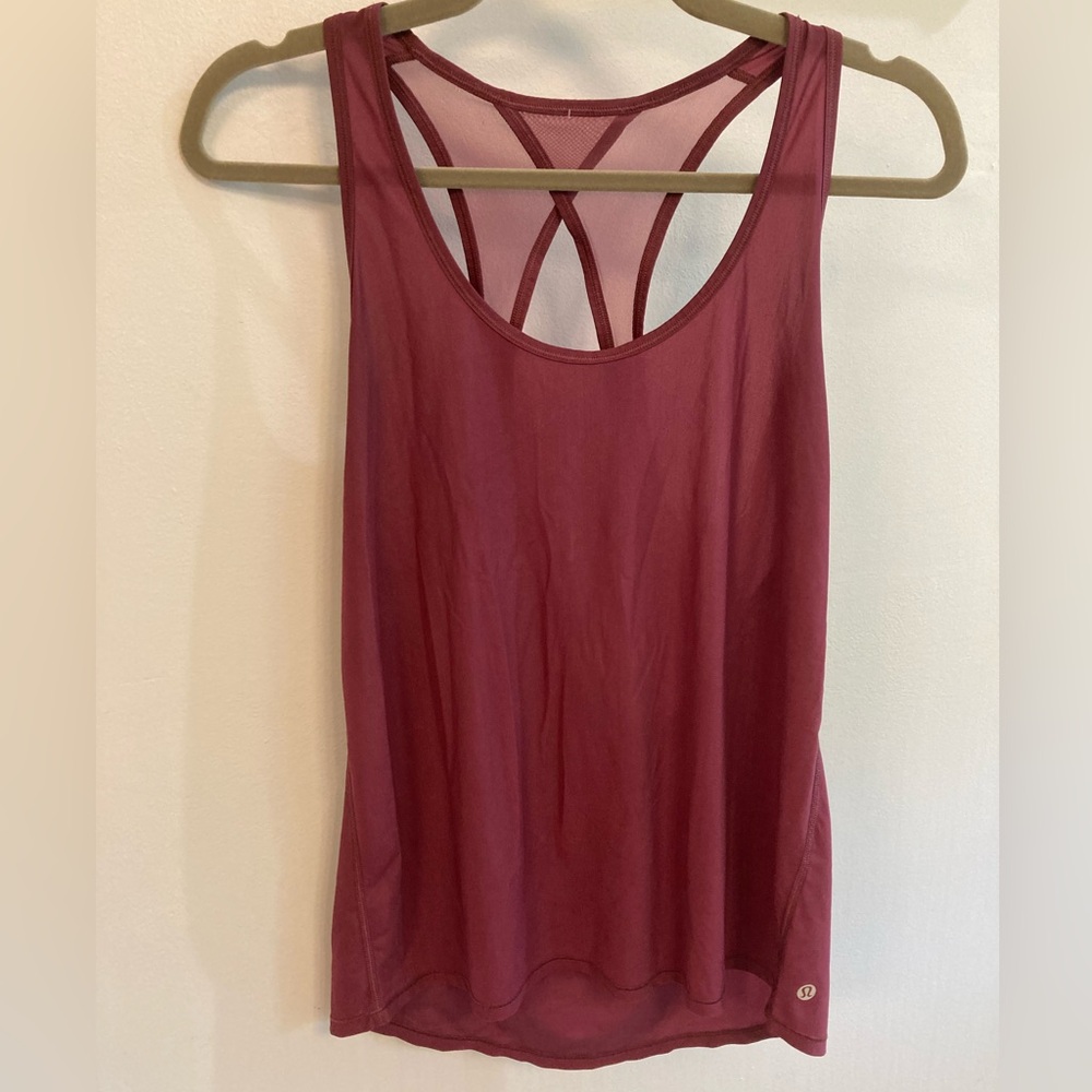 Lululemon Tranquil Tank Deep Purple